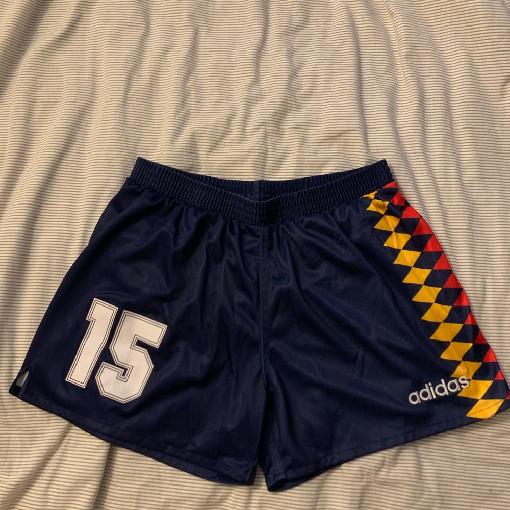 Adidas Soccer Shorts w/ liner 4” inseam